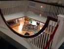 looking down from great room